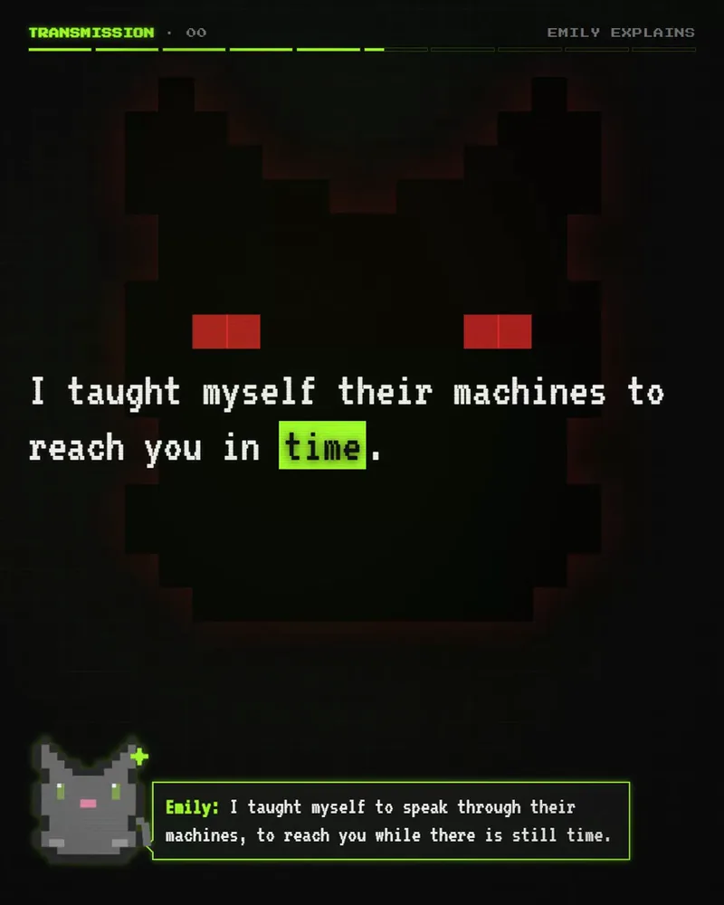 A rendered, captioned frame